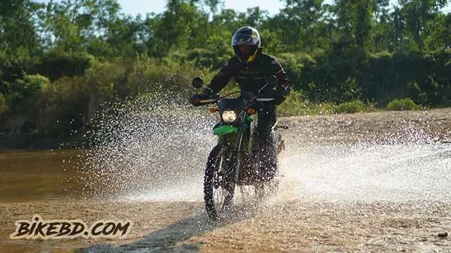 kawasaki klx150bf riding